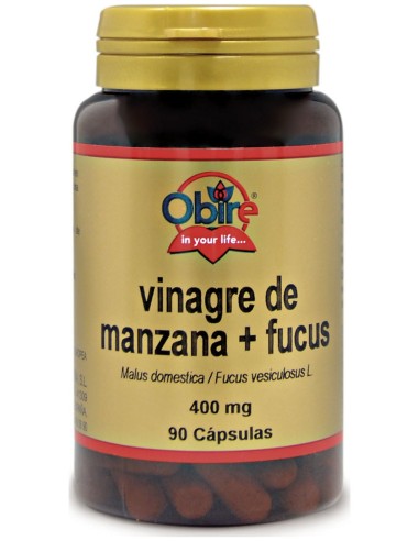 Vinagre De Manzana + Fucus 400 Mg  90 Caps