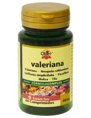 Valeriana Complex 400 Mg Extracto Seco 60 Comp