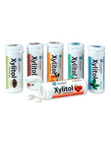 Xylitol Chicle Sabor Arandanos Bote 30 Ud X 30 G