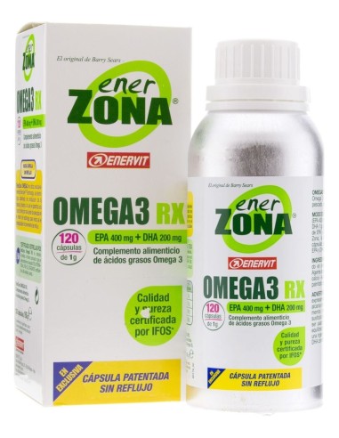 Enerzona Omega 3 Rx Aceite De Pescado 120Cáps