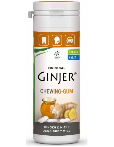 Lemon Pharma Ginjer Chicles Miel Stevia 30G