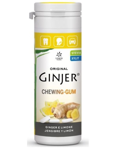 Ginjer Chicles Limon 30 G Stevia