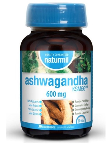 Ashwagandha Ksm-66 600Mg 30 Comp