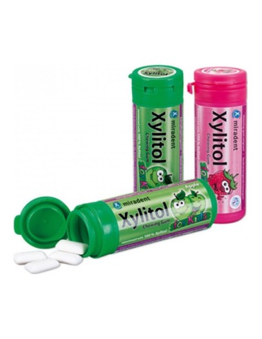 Xylitol Chicle Sabor Manzana Bote 30 Uds X 30 G