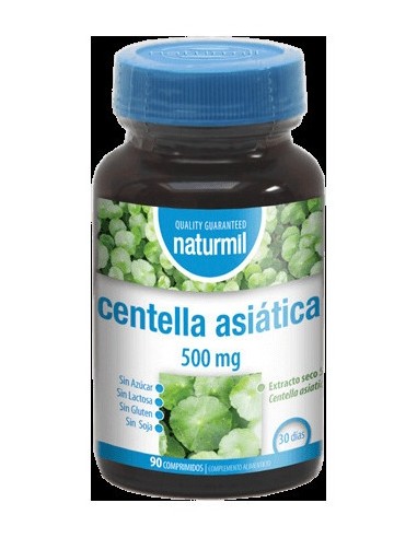 Naturmil Centella Asiatica 500 Mg 90 Comprimidos