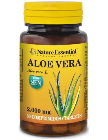 Aloe Vera 2000 Mg Con Sen 60 Comp X 550 Mg