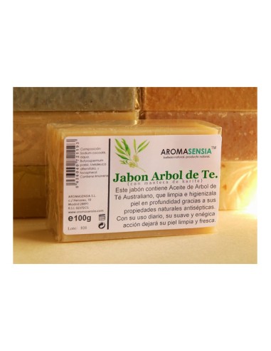 Aromasensia Jabón Arbol De Te (Con Manteca De Karité) 100 Gram