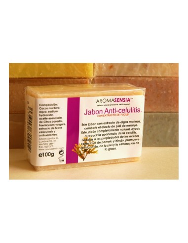 Aromasensia Jabón Anticelulitis Con Extracto De Fucus 100 Gr