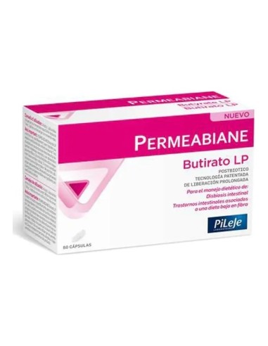 Permeabiane Butirato Lp 60 Caps