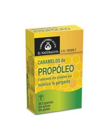 El Naturalista Caramelos Propóleo Sin Azúcar 36,50Gr