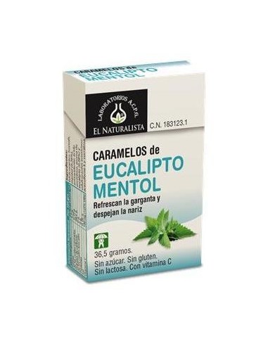 El Naturalista Caramelos Eucalipto-Mentol