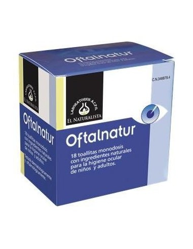 Oftalnatur Toallitas Oculares 20 Toallitas