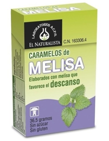 El Naturalista Caramelos Melisa + Stevia 36.5G