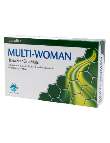 Espadiet Jalea Real Multiwoman Fructosa 20Uds