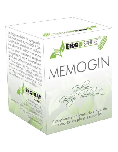 Ginkgo Biloba 45 Caps Memogin