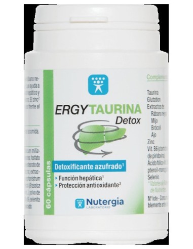 Nutergia Ergytaurina Detox 60Caps