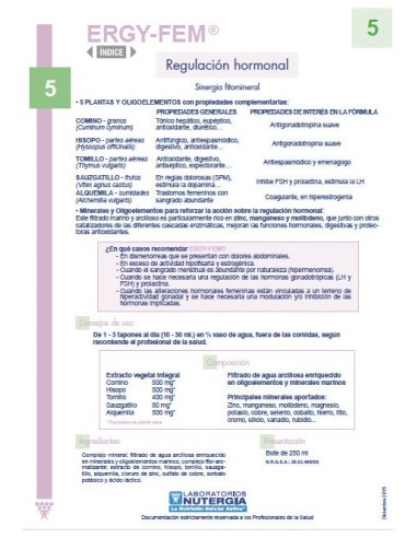 Nutergia Ergyfem 250Ml