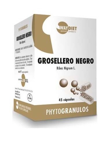 Waydiet Natural Grosellero Negro 45Caps