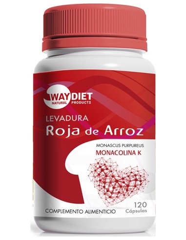 Waydiet Natural Levadura Arroz Rojo 90Caps