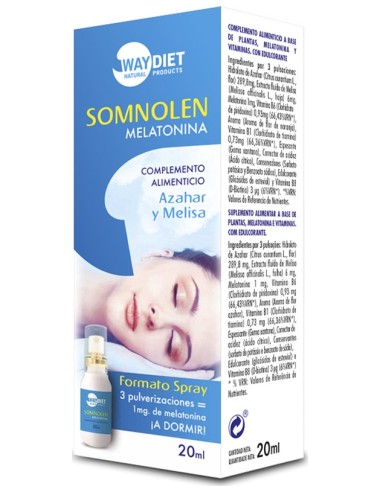 Somnolen Melatonina 20 Ml