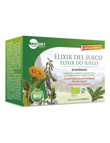 Elixir Del Sueco Fitoliq.20 Amp X 10Ml Bio