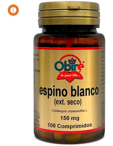 Espino Blanco 150 Mg Extracto Seco 100 Comp