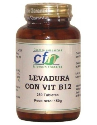 Levadura Con Vit B12 250 Tabletas