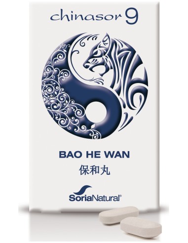 Soria Natural Chinasor 9 Bao He Wan 30Comp