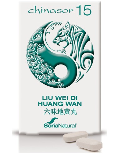 Soria Natural Chinasor 15 Liu Wei Di Huang Wan 30Comp