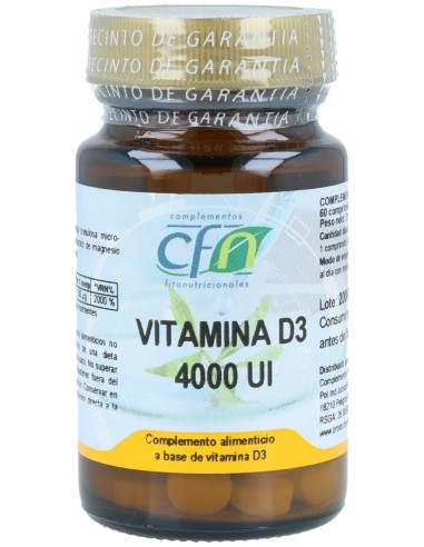 Cfn Vitamina D 4000Ui 60Comp