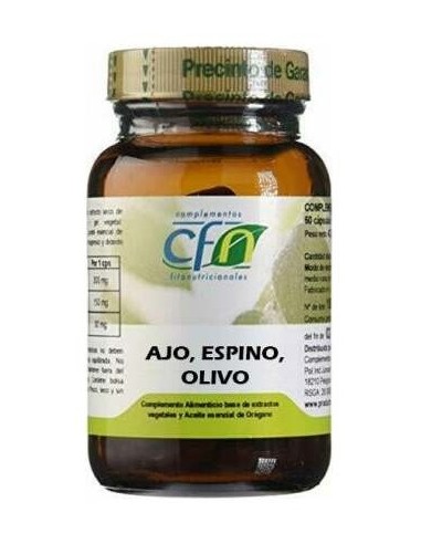 Cfn Ajo Espino Blanco Olivo 90Caps