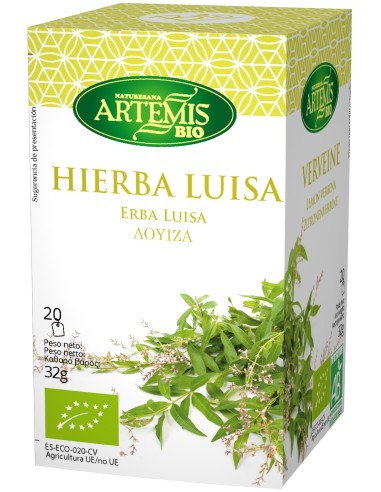 Artemis Hierbaluisa 20 Filtros