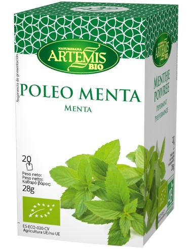 Artemis Menta Poleo 20 Filtros