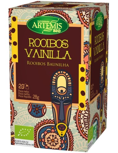 Artemis Rooibos Vainilla Bio 20 Bolsitas