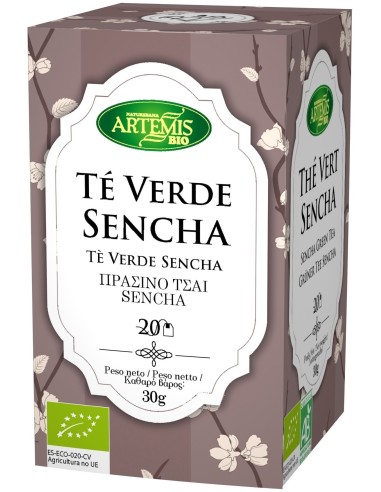 Artemis Bio Te Verde Sencha Eco 20 Filtros