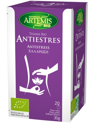 Artemis Tisana Antiestrés-T Bio 20 Filtros