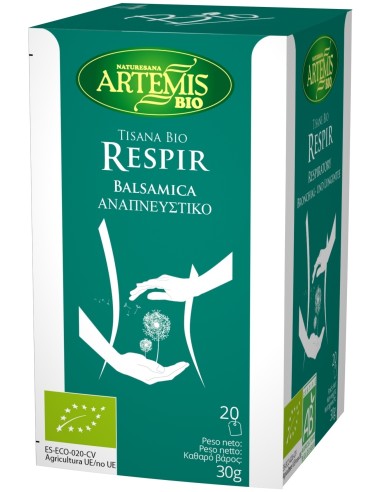 Artemis Tisana Respir-T Bio 20 Filtros