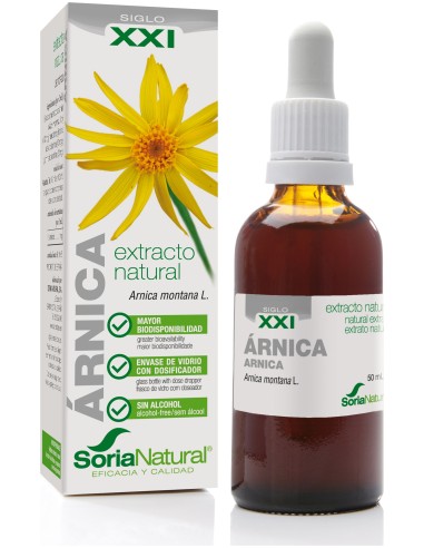 Extracto Arnica Xxi 50 Ml Soria Natural