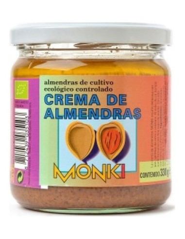 Crema De Almendras Monki 330 G Bio