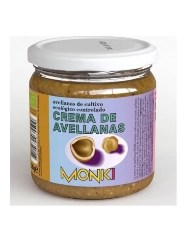 Crema De Avellanas Monki 330 G Bio