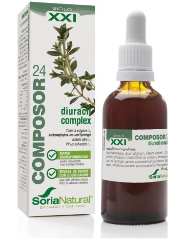 Composor 24 Diuracin Complex Siglo Xxi 50 Ml