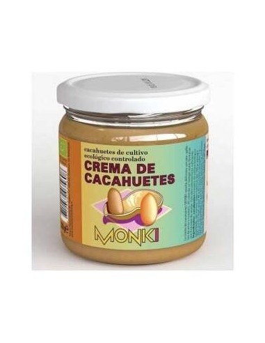 Crema De Cacahuetes Monki 330 G Bio