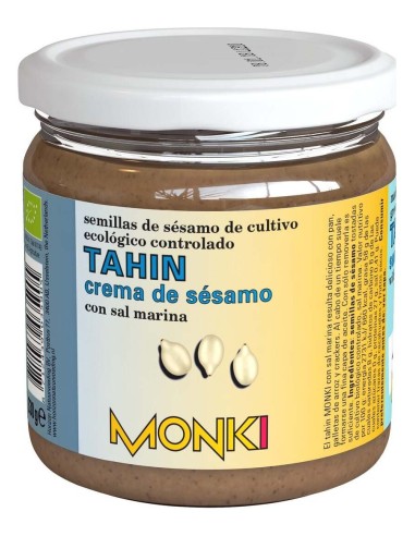 Monki Tahin Tostado 330Gr Bio