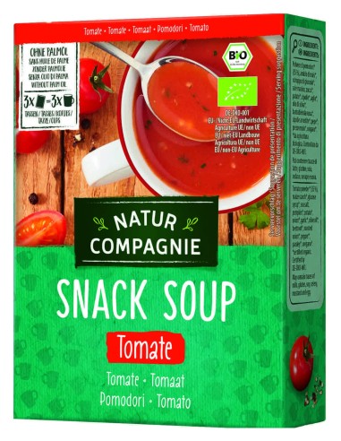 Natur Compagnie Sopa Instantánea Tomate Bio 3X20G