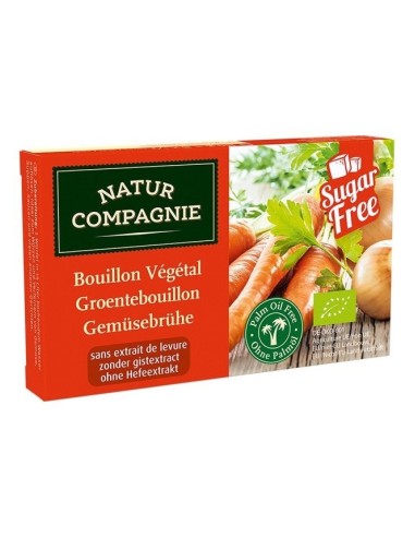 Natur Compagnie Caldo Vegetales Sin Levadura Sin Azúcar Bio 88G