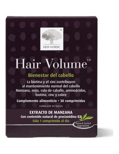 Hair Volume Bienstar Del Cabello 30 Comp