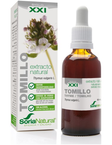 Extracto Tomillo Xxi 50 Ml Soria Natural