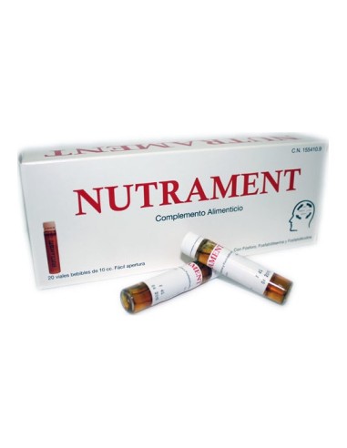 Nutrament 20 Viaes X 10 Ml