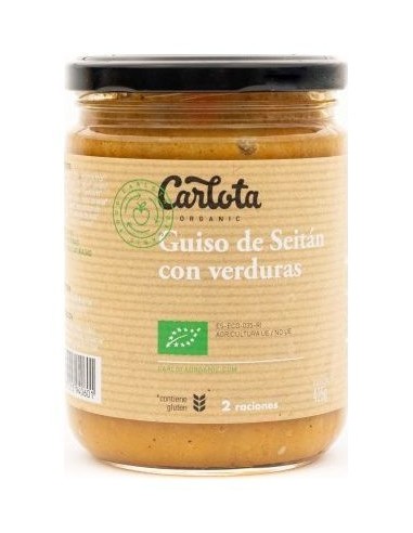 Carlota Organic Guiso Seitan Verduras Eco Vega 425G