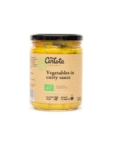 Carlota Organic Verduras Curry Bio Conserva 425G